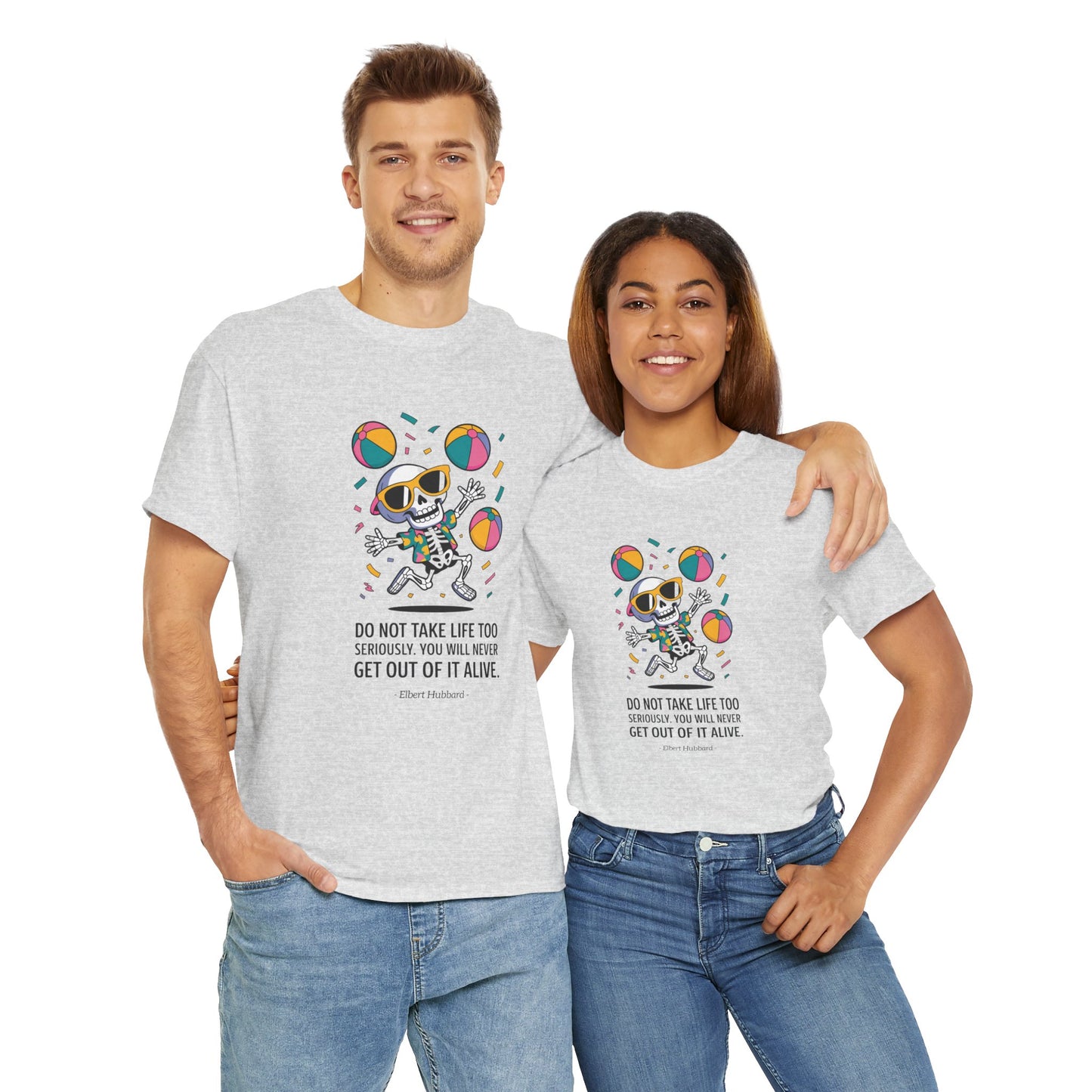 Unisex T-shirt, Famous Quote, Mindfulness, Wellbeing, model III