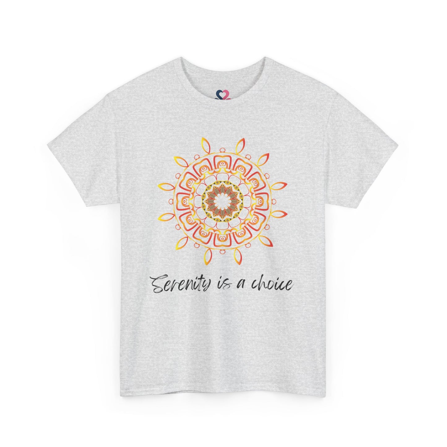 Unisex T-shirt, Yoga, Mindfulness, Serenity is a choice