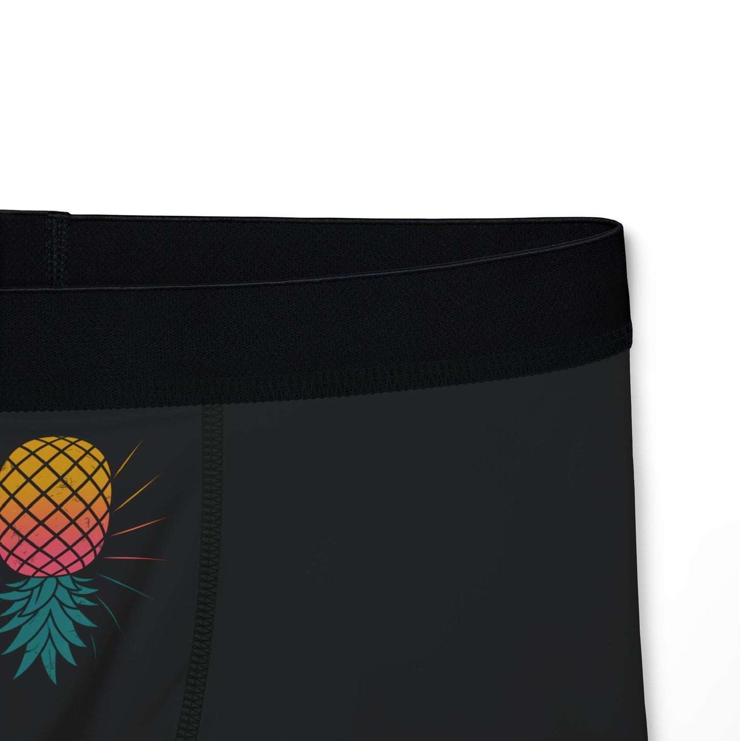 Pineapple Print Men's AOP Boxer Briefs, Stylish Underwear, Gift