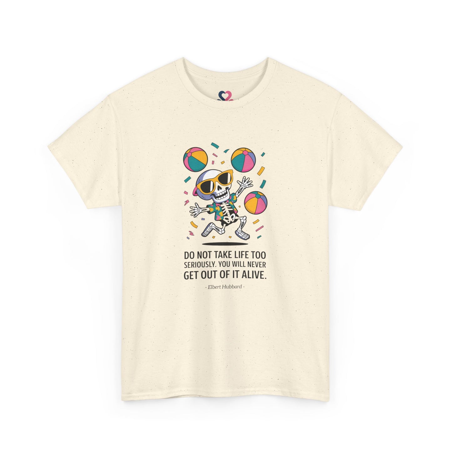 Unisex T-shirt, Famous Quote, Mindfulness, Wellbeing, model III