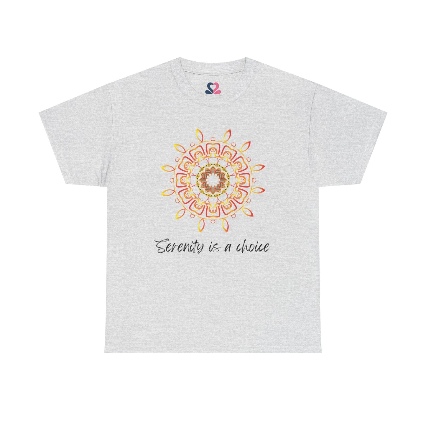 Unisex T-shirt, Yoga, Mindfulness, Serenity is a choice