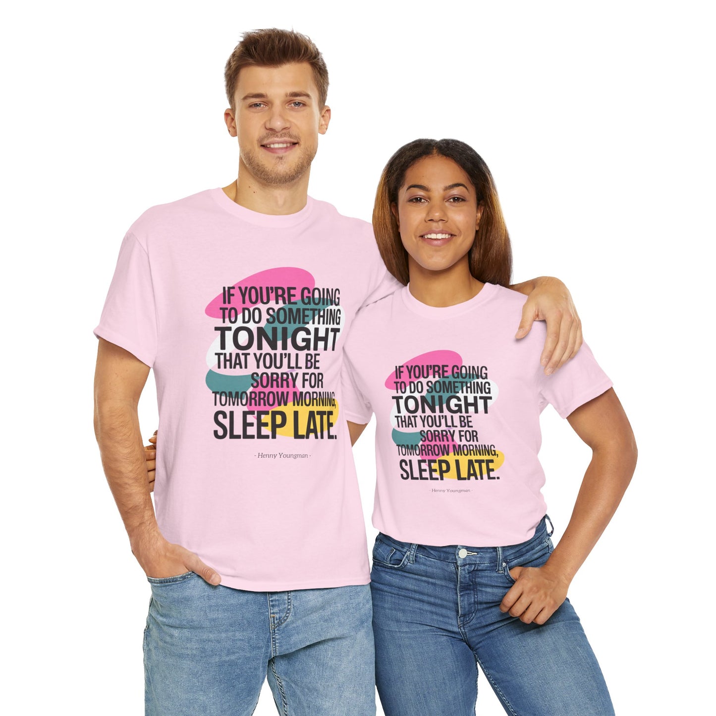 Unisex T-shirt, Famous Quote, Mindfulness, Wellbeing, model XVIII