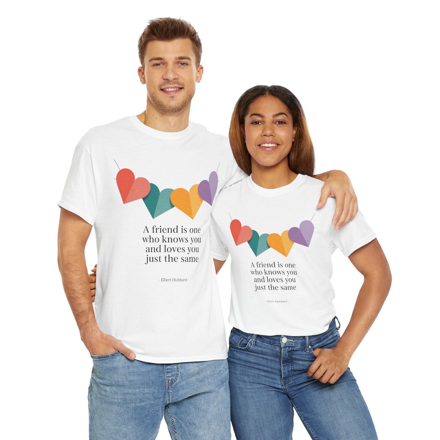 Unisex T-shirt, Famous Quote, Mindfulness, Wellbeing, model I