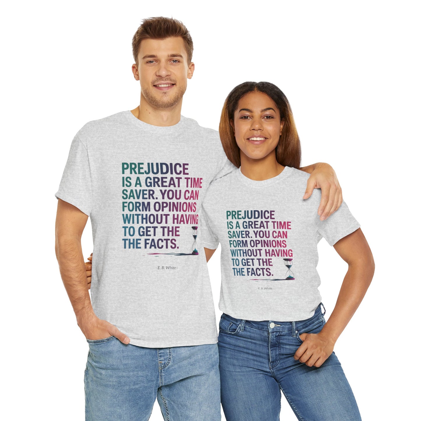 Unisex T-shirt, Famous Quote, Mindfulness, Wellbeing, model X
