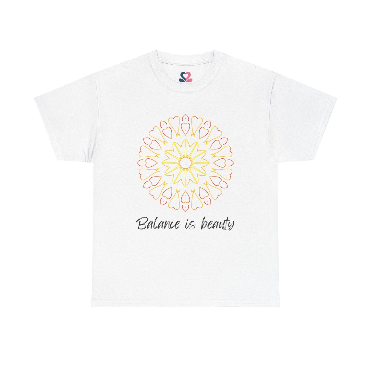 Unisex T-shirt, Yoga, Mindfulness, Balance is beauty