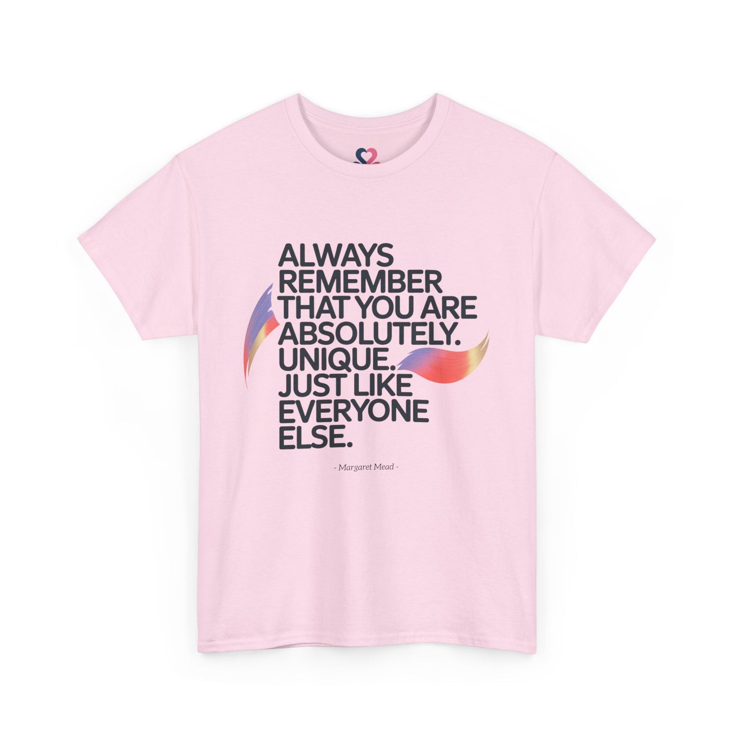 Unisex T-shirt, Famous Quote, Mindfulness, Wellbeing, model IV