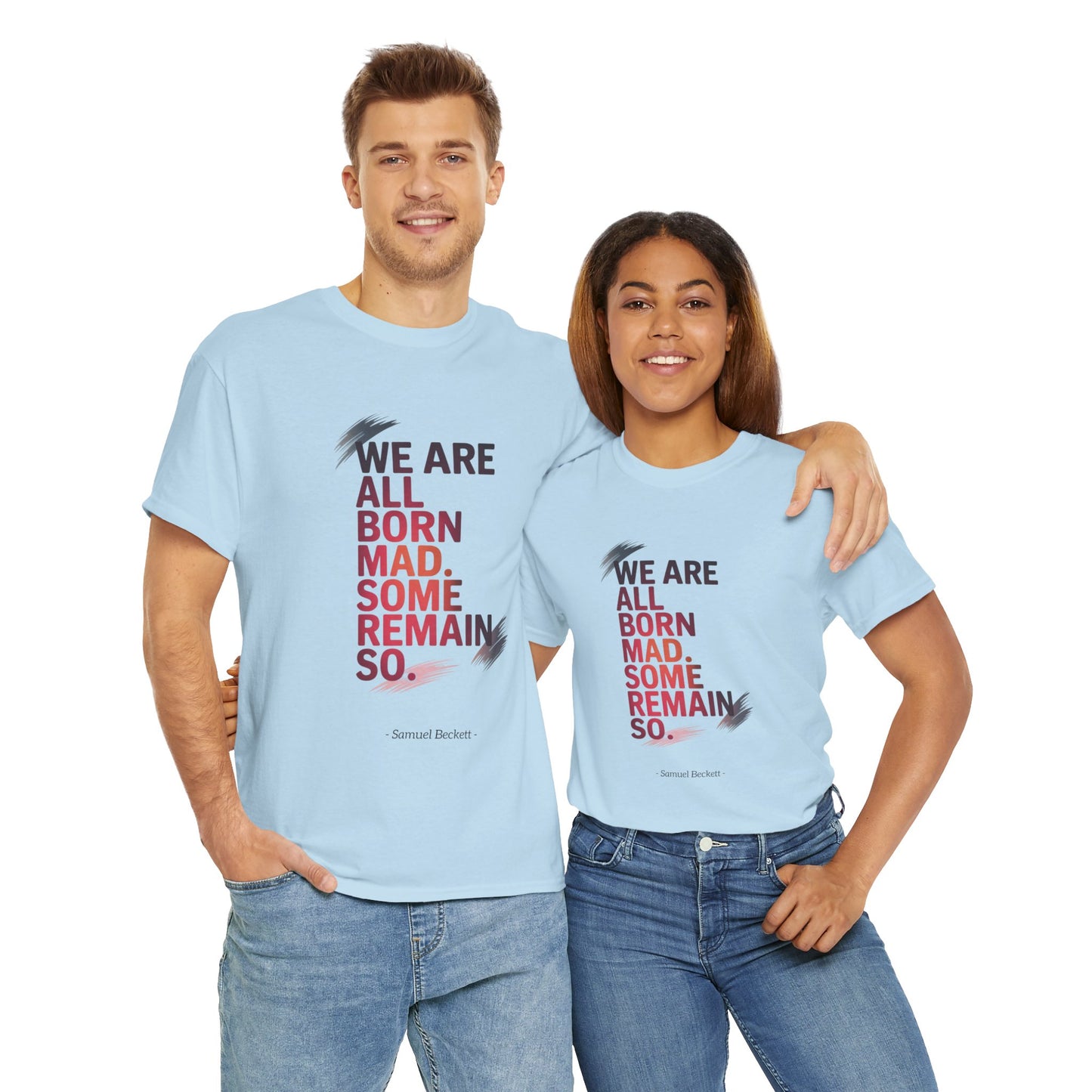 Unisex T-shirt, Famous Quote, Mindfulness, Wellbeing, model XVIX