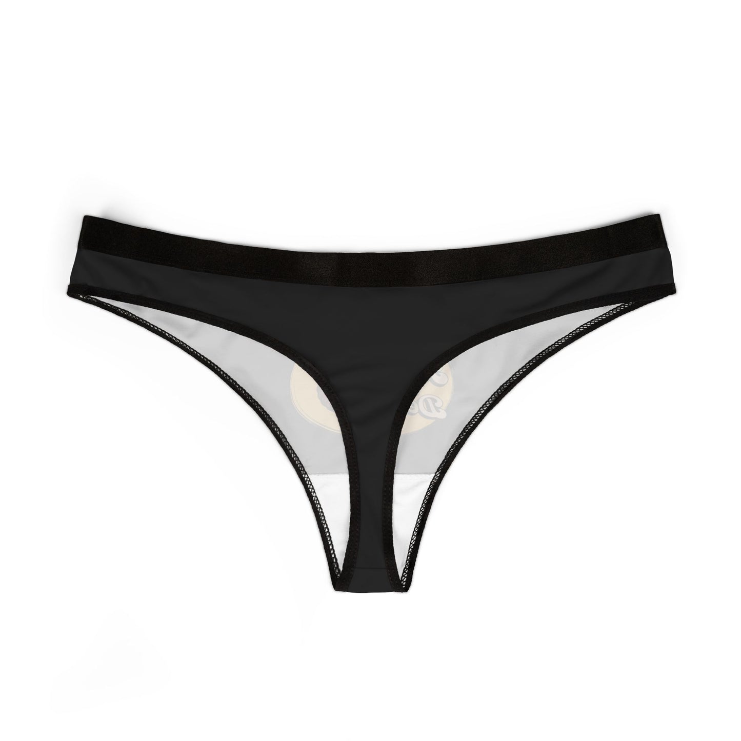 Married Not Dead Print Women's Thongs, Cute Underwear, Summer Lingerie, Gift