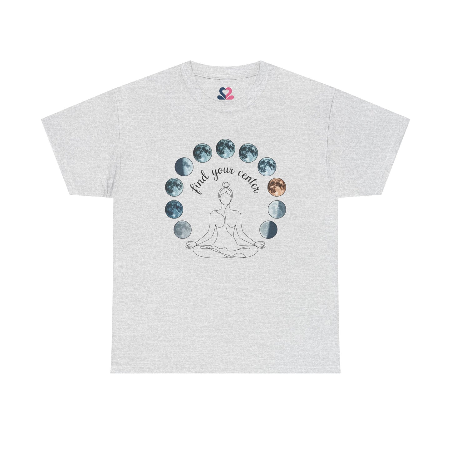 Unisex T-shirt, Yoga, Mindfulness, Find your center