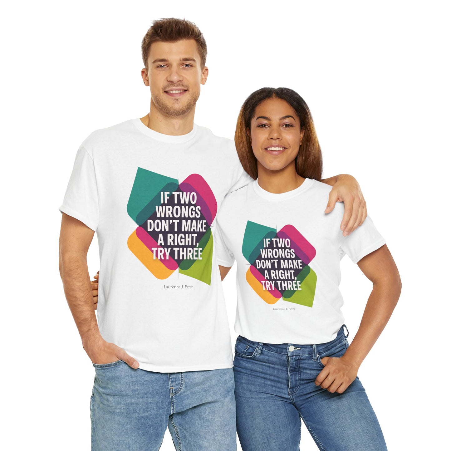 Unisex T-shirt, Famous Quote, Mindfulness, Wellbeing, model IX