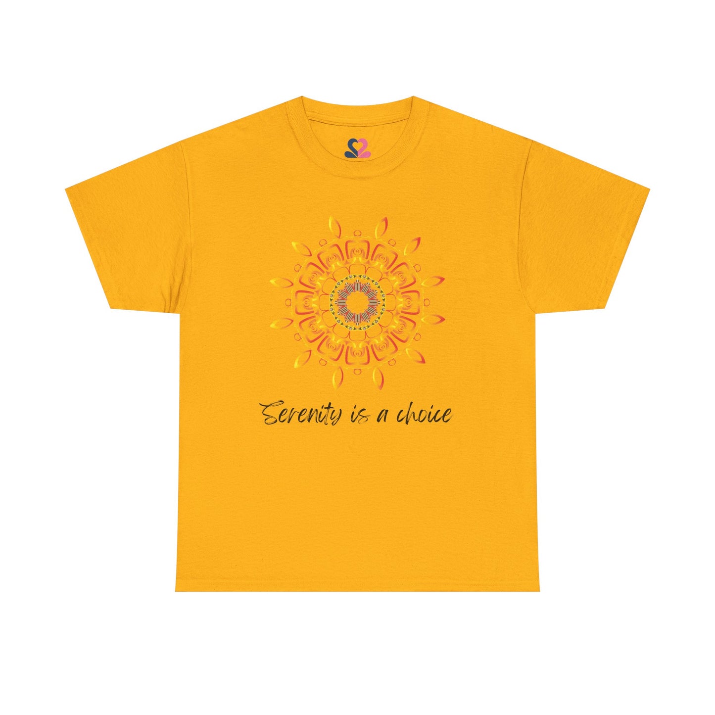 Unisex T-shirt, Yoga, Mindfulness, Serenity is a choice
