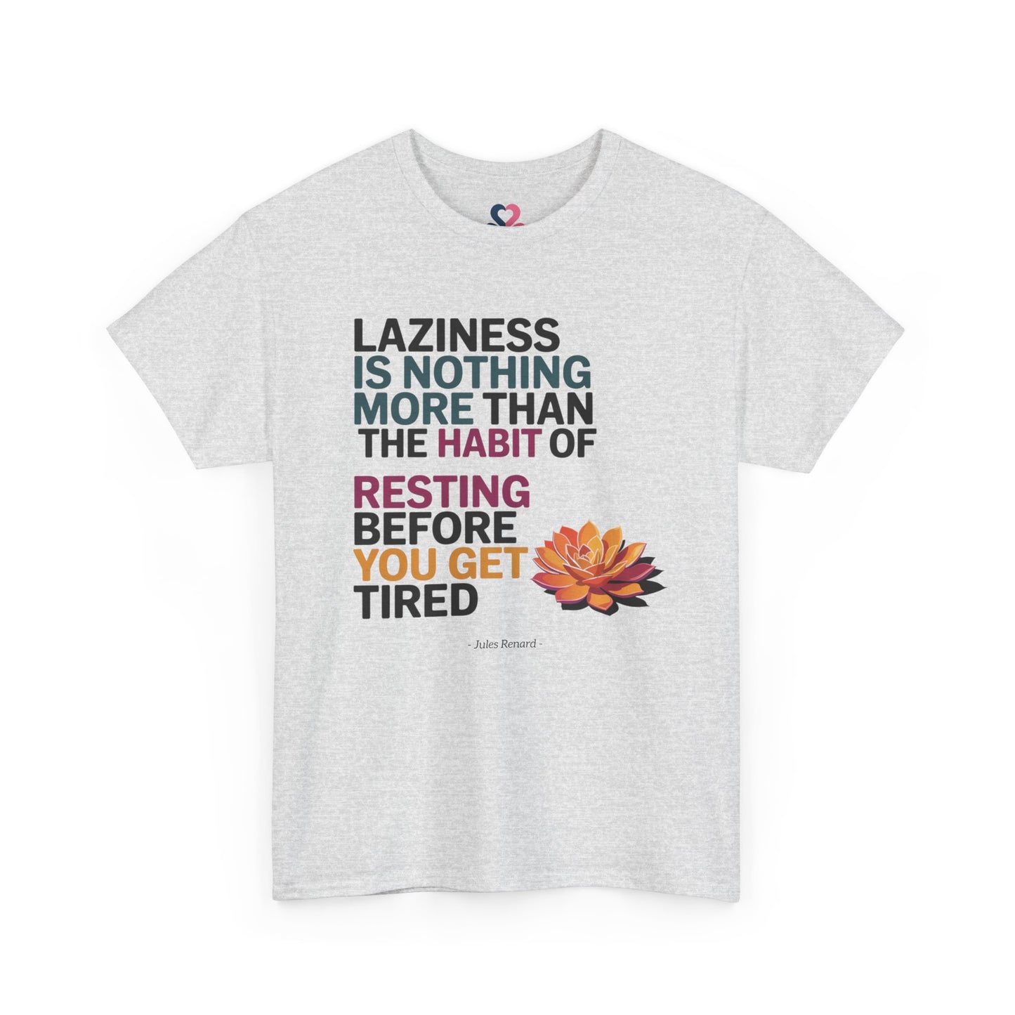 Unisex T-shirt, Famous Quote, Mindfulness, Wellbeing, model VIII