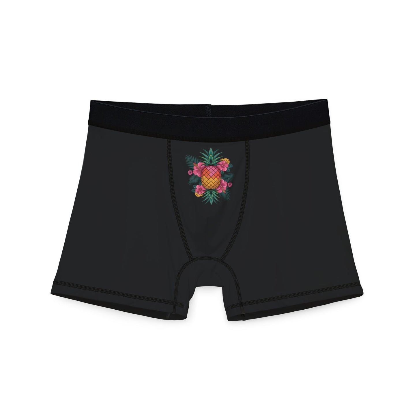 Bi Pineapple Men's AOP Boxer Briefs, Stylish Underwear, Gift