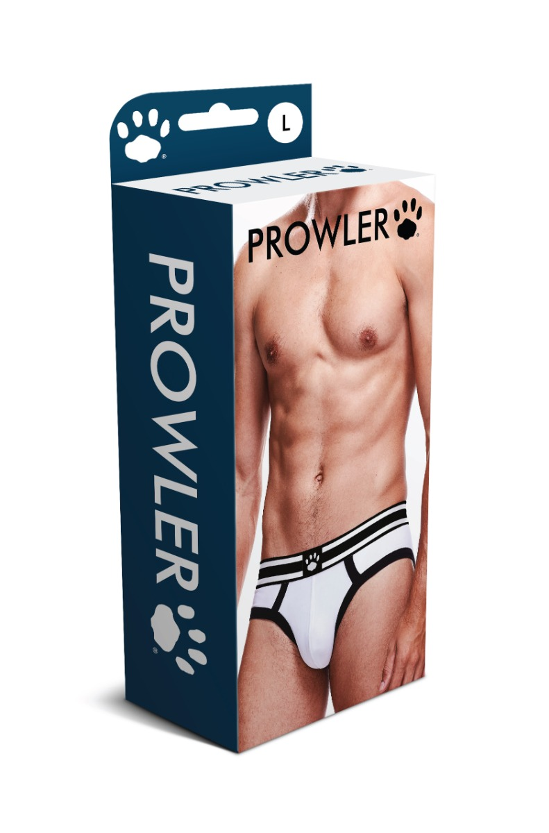 Prowler White/Black Brief Small