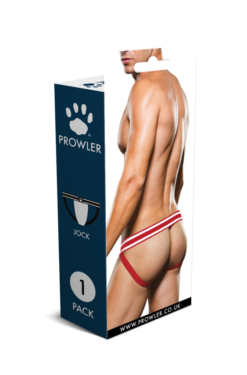 Prowler White/Red Jock XXL