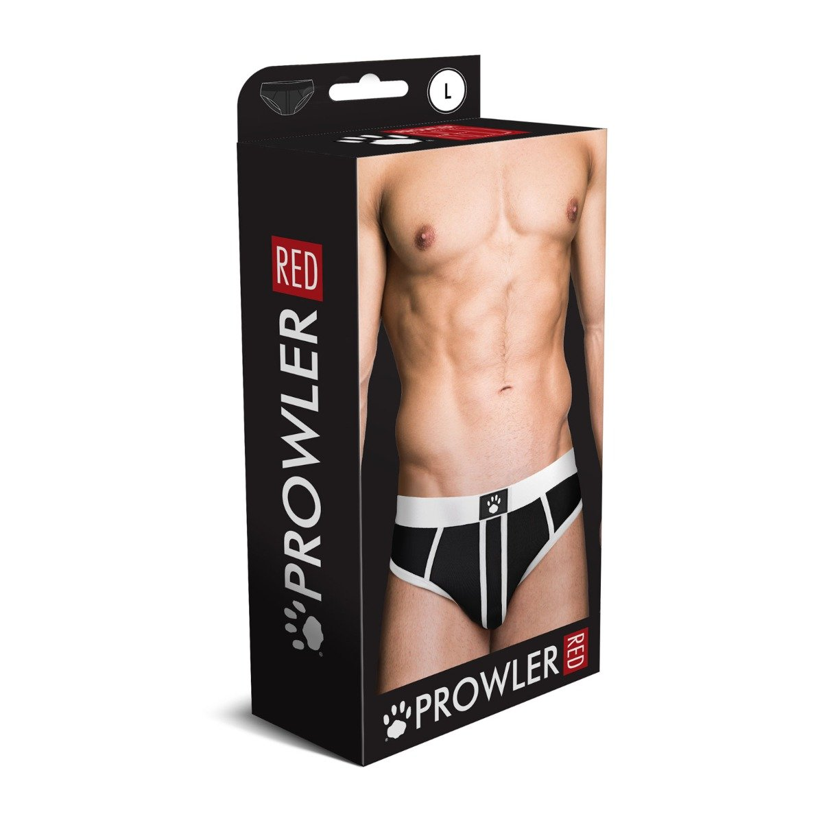Prowler RED Ass-less Brief White XS