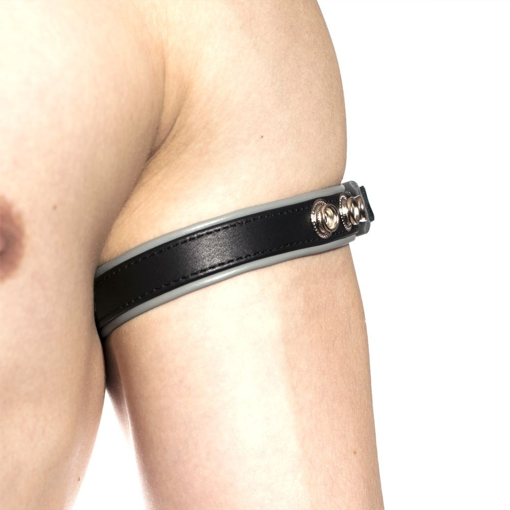 Prowler RED Bicep Band Grey
