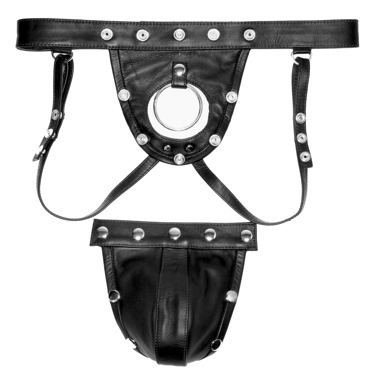Prowler RED Leather Harness Jock Strap Xxlarge