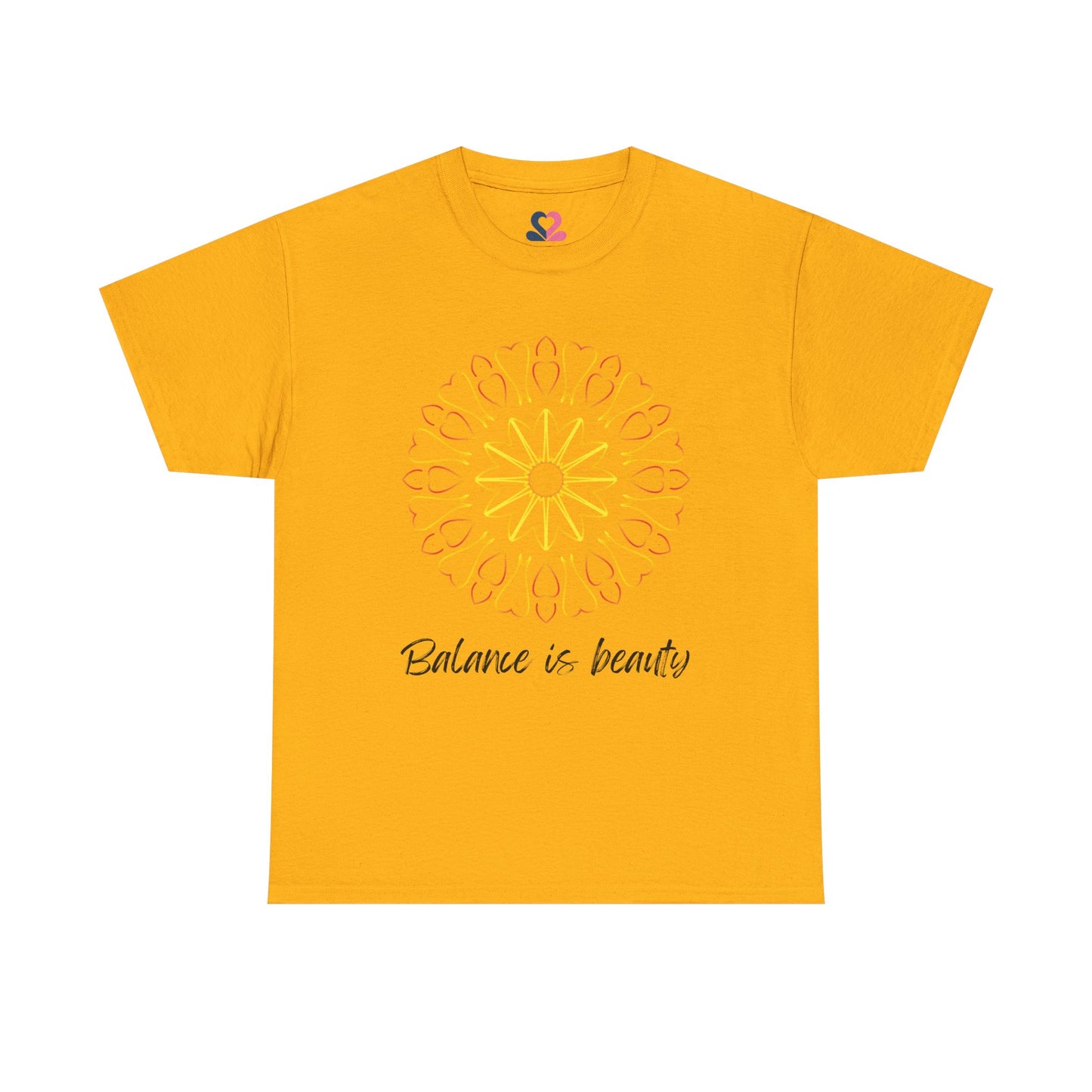 Unisex T-shirt, Yoga, Mindfulness, Balance is beauty