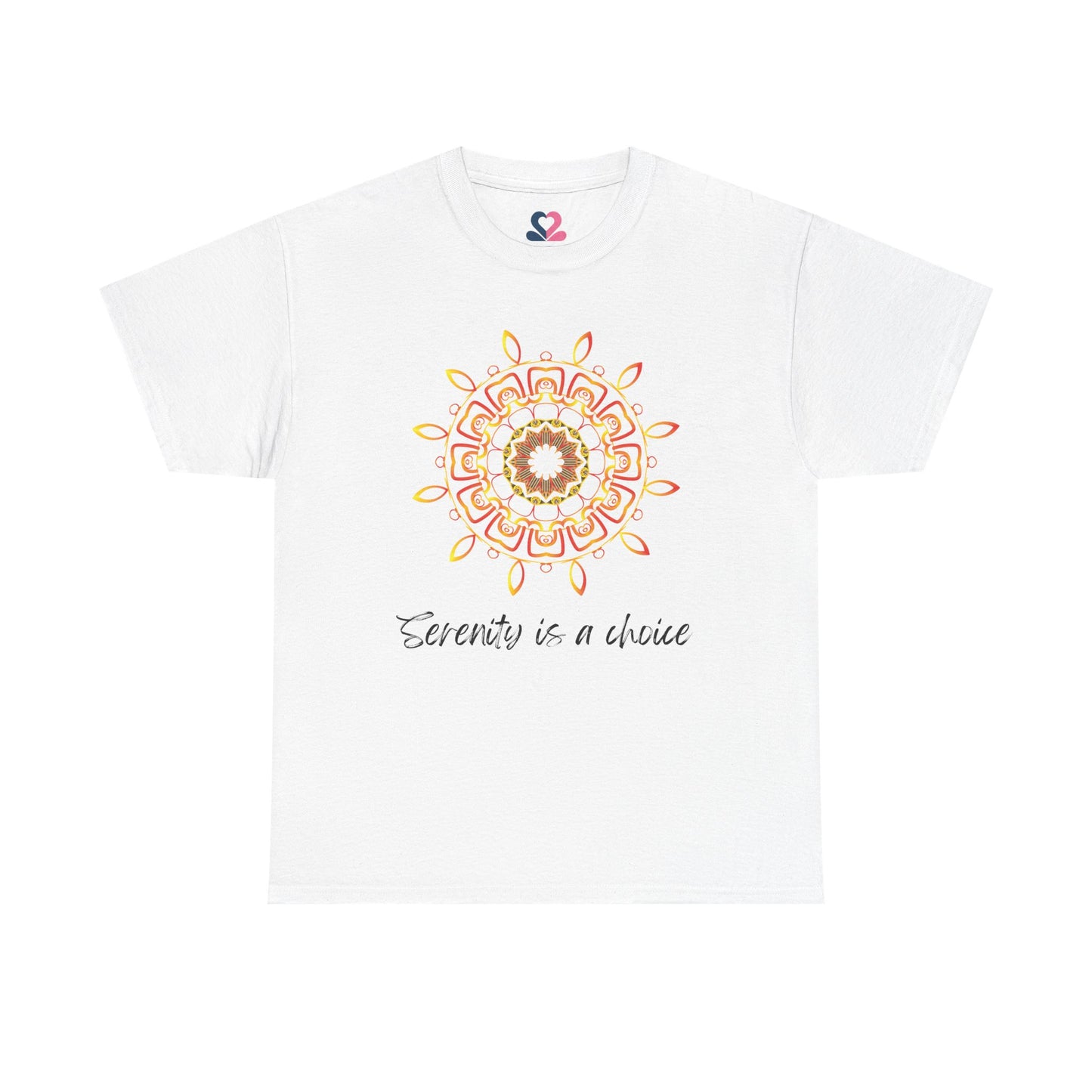 Unisex T-shirt, Yoga, Mindfulness, Serenity is a choice