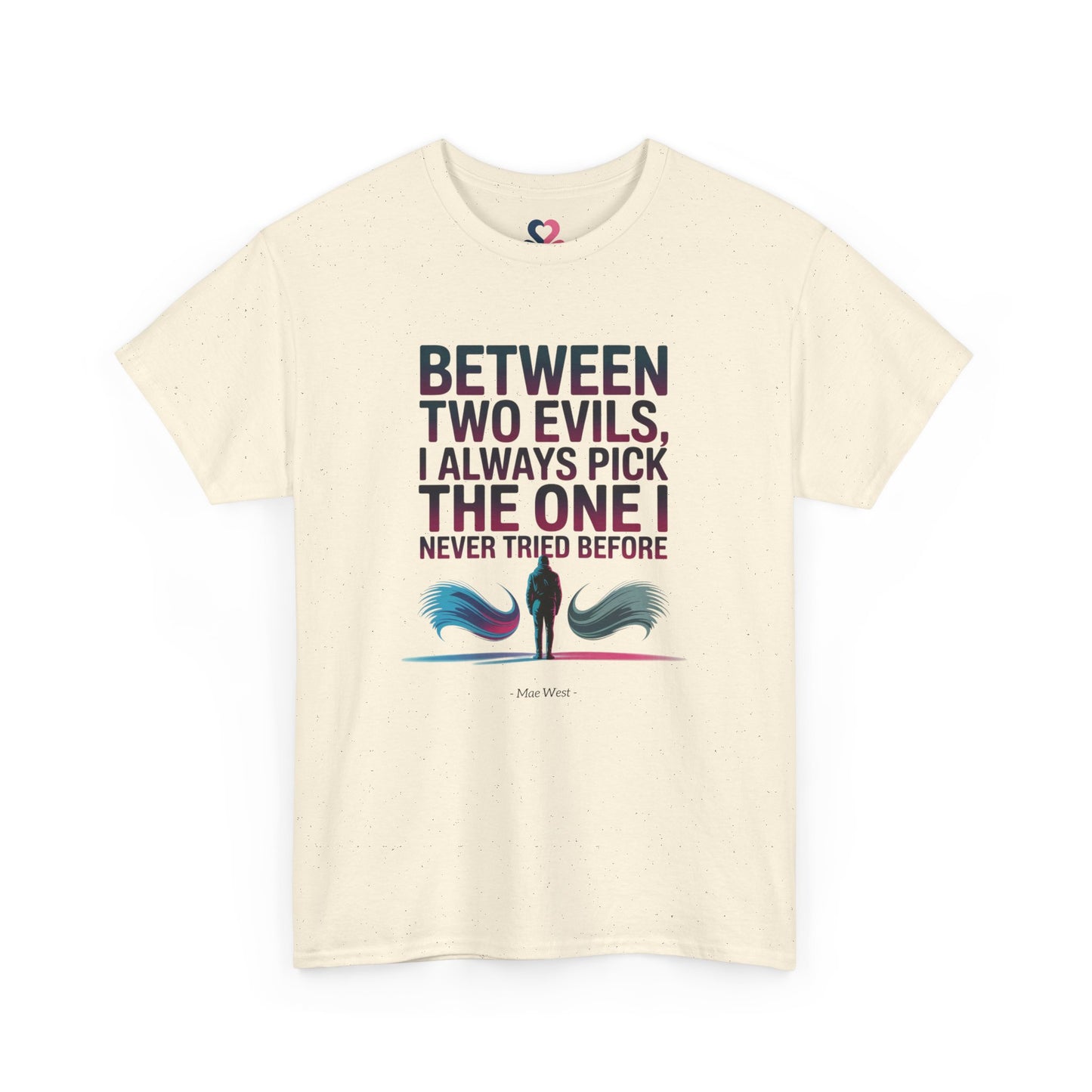 Unisex T-shirt, Famous Quote, Mindfulness, Wellbeing, model XIV