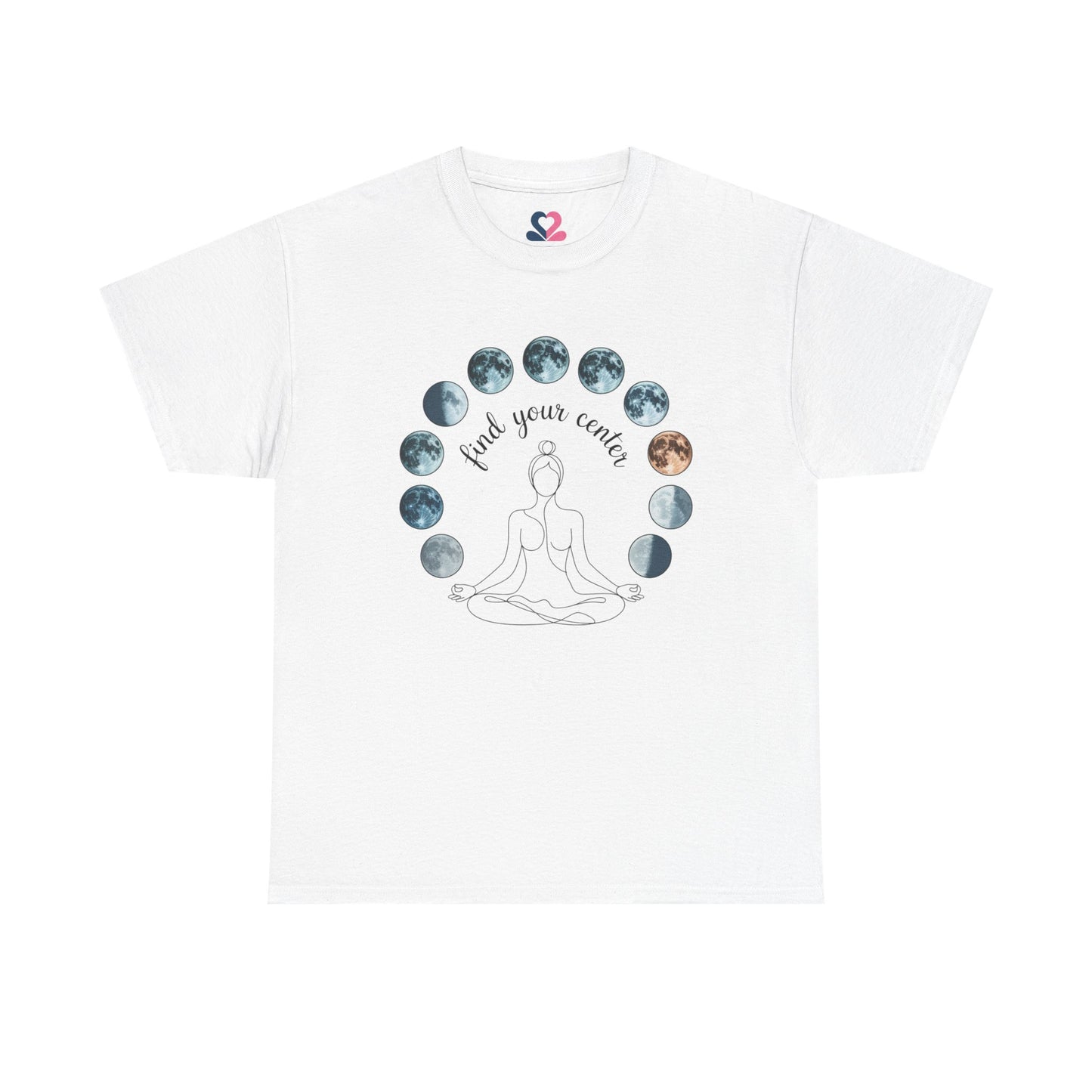 Unisex T-shirt, Yoga, Mindfulness, Find your center