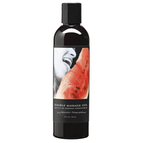 Earthly Body Edible Massage Oil - Cherry