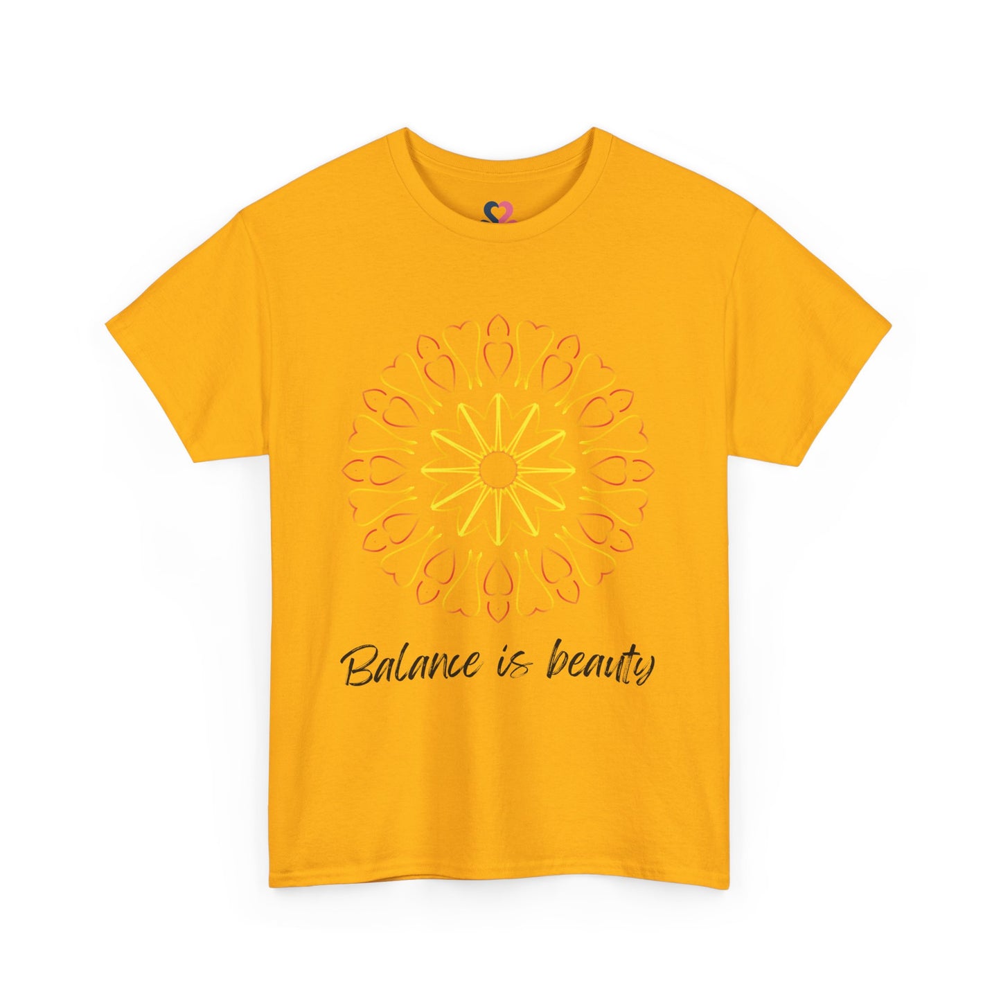 Unisex T-shirt, Yoga, Mindfulness, Balance is beauty