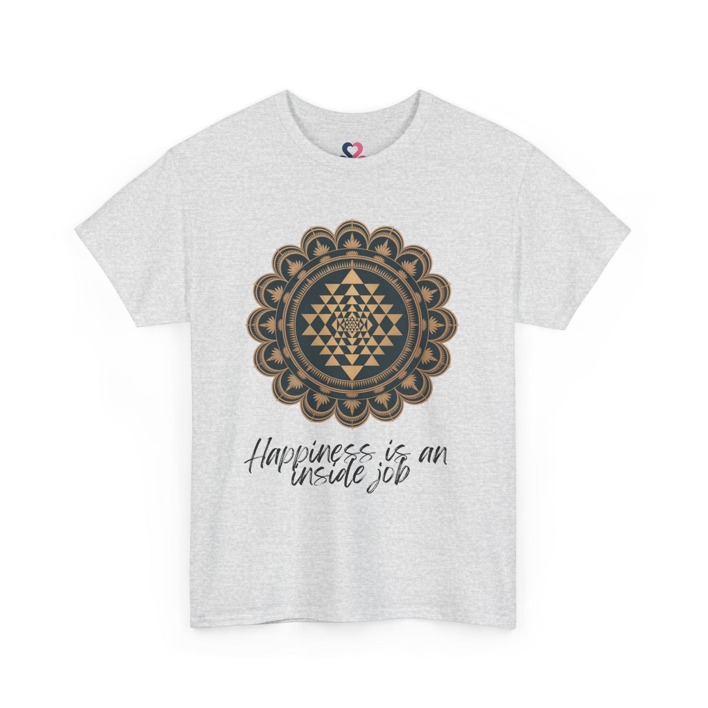 Unisex T-shirt, Yoga, Mindfulness, Happiness is an inside job