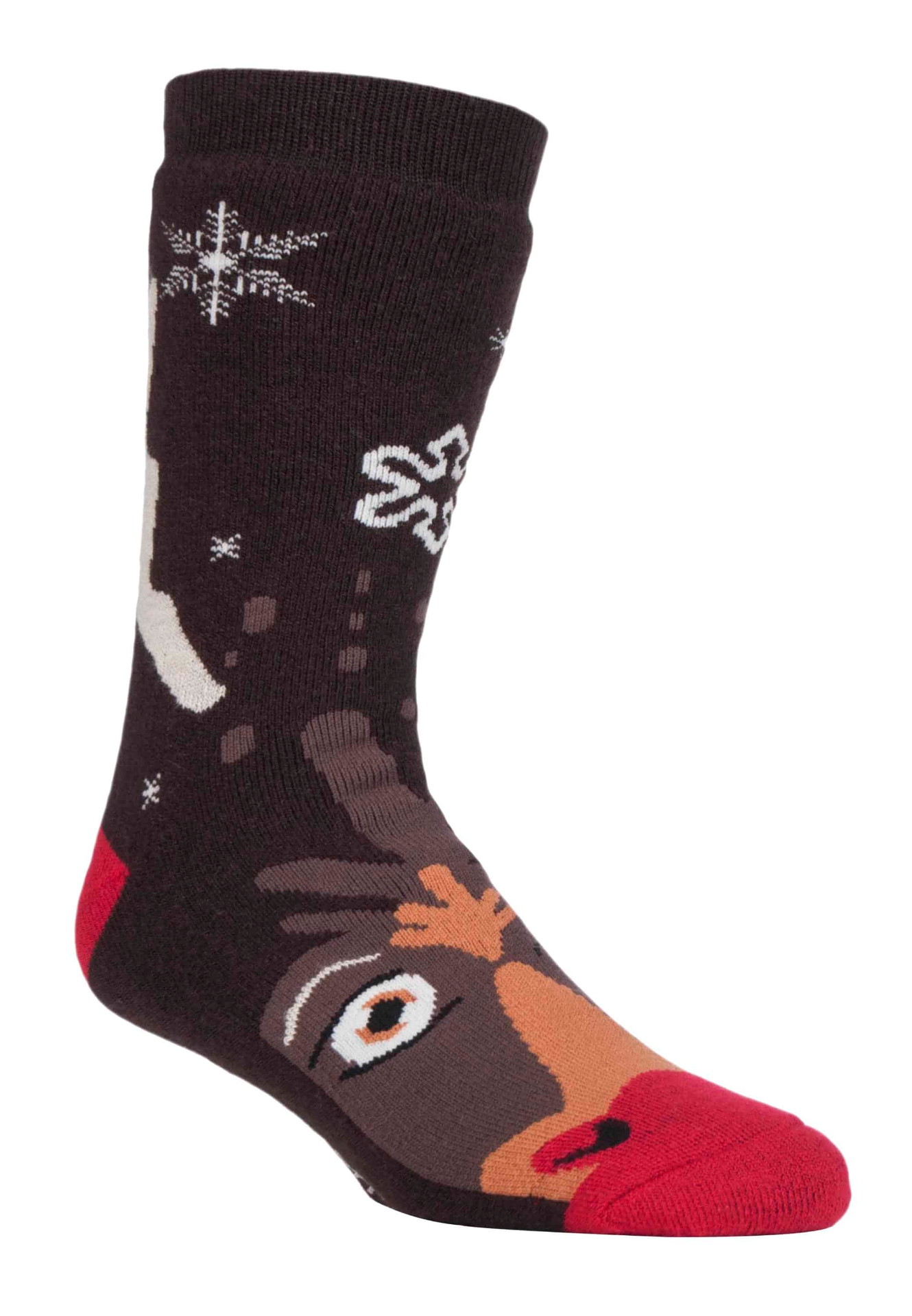 Ladies Thermal Novelty Christmas Slipper Socks