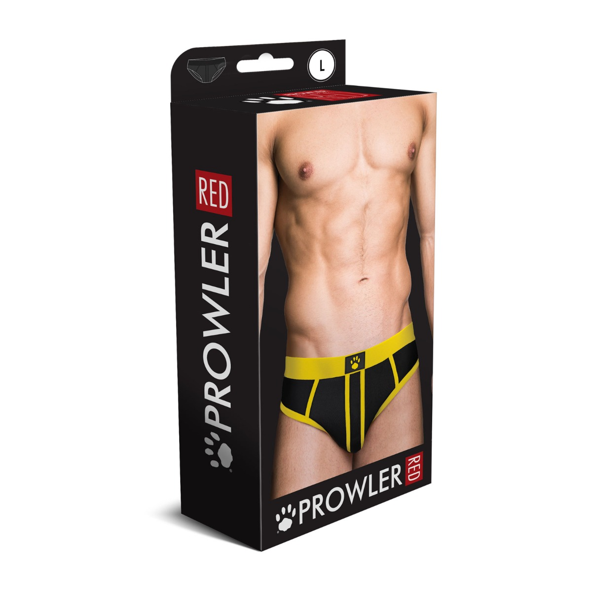 Prowler RED Ass-less Brief Yellow M