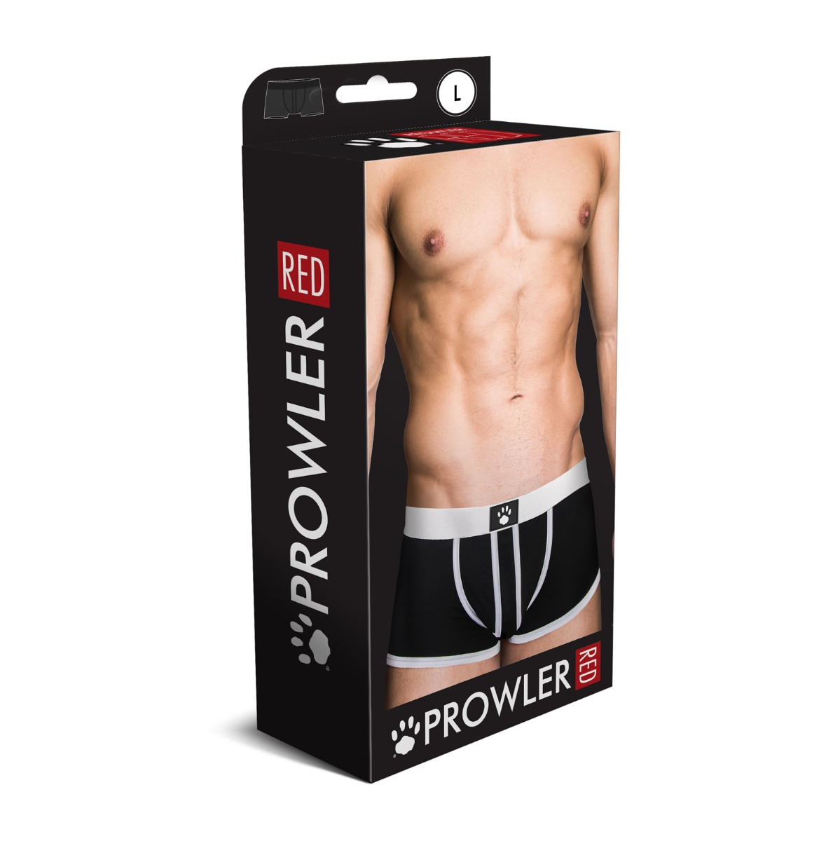 Prowler RED Ass-less Trunk White XL
