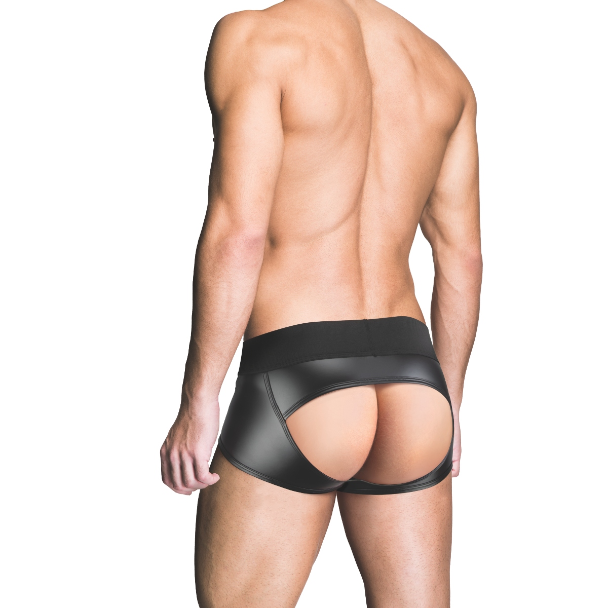 Prowler RED Wetlook Ass-less Trunk L