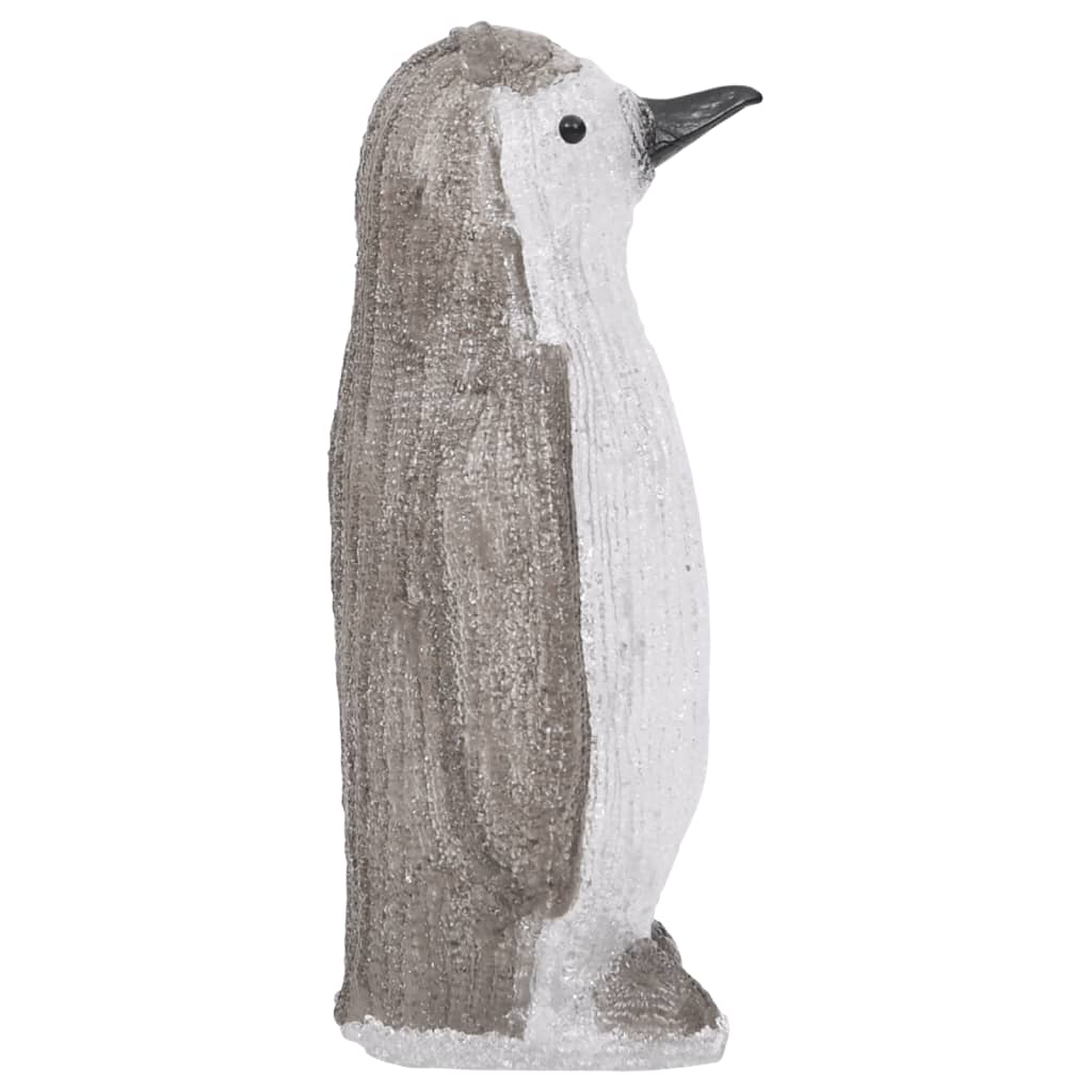 vidaXL LED Christmas Acrylic Penguin Figure Indoor and Outdoor 30cm