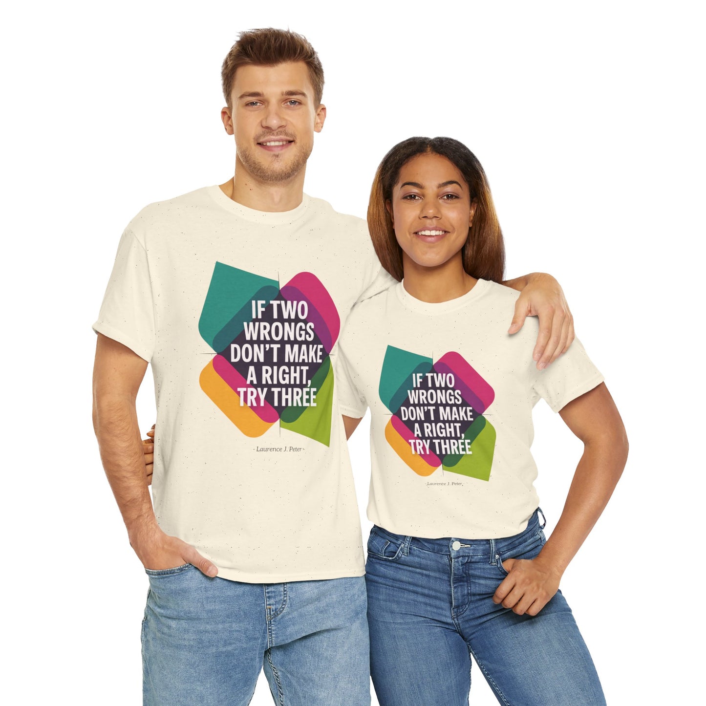 Unisex T-shirt, Famous Quote, Mindfulness, Wellbeing, model IX