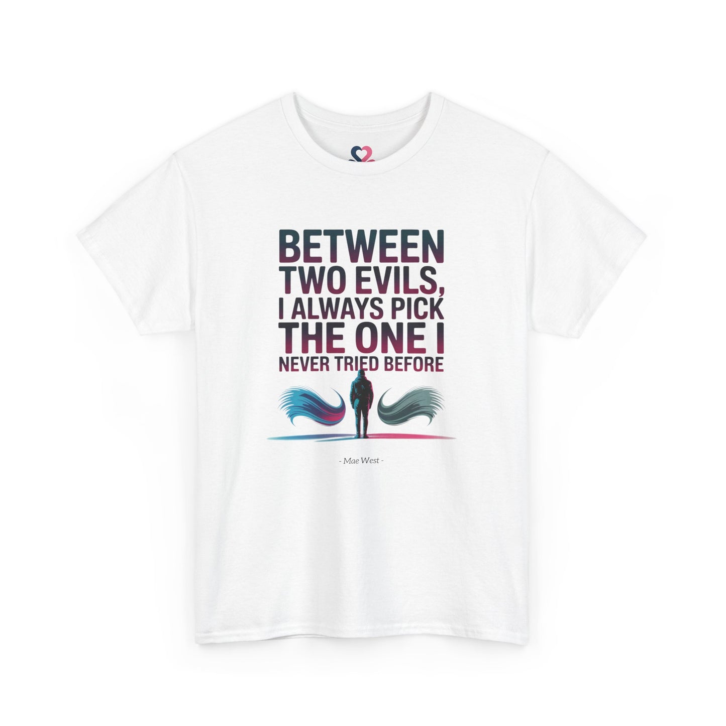 Unisex T-shirt, Famous Quote, Mindfulness, Wellbeing, model XIV