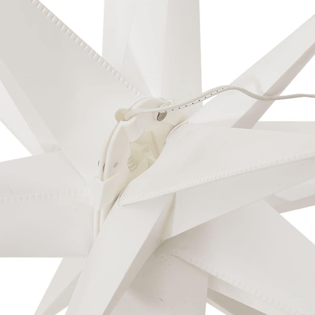 vidaXL Christmas Lights with LEDs 3 pcs Foldable White