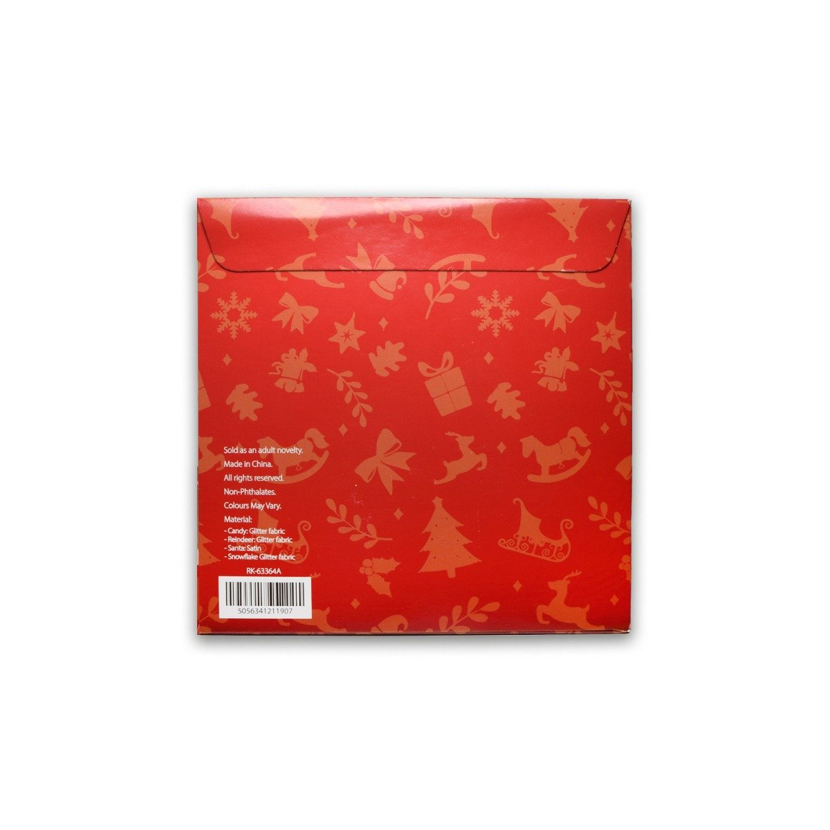 Festive Christmas Nipple Sticker Set of 4 Pairs Novelty Set