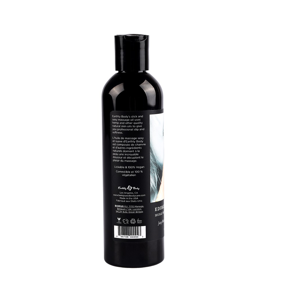 Earthly Body Edible Massage Oil - Vanilla