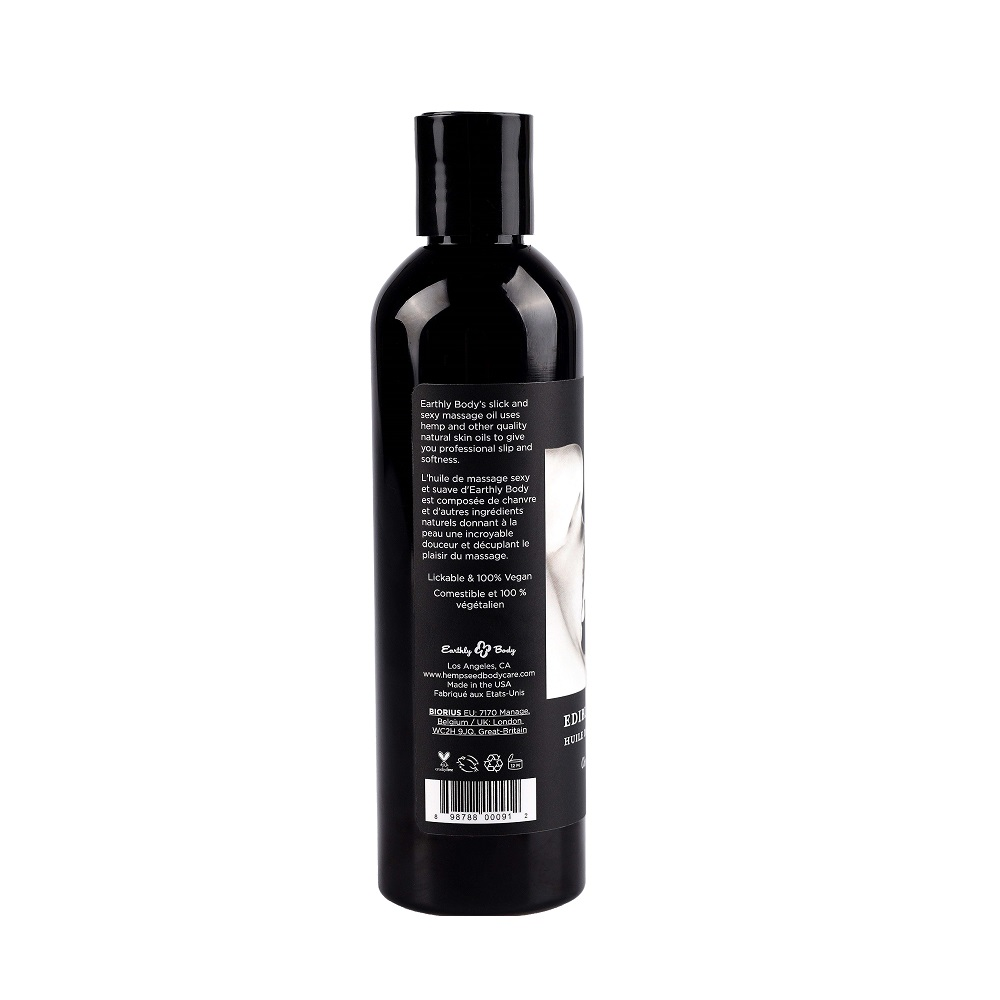 Earthly Body Edible Massage Oil - Vanilla