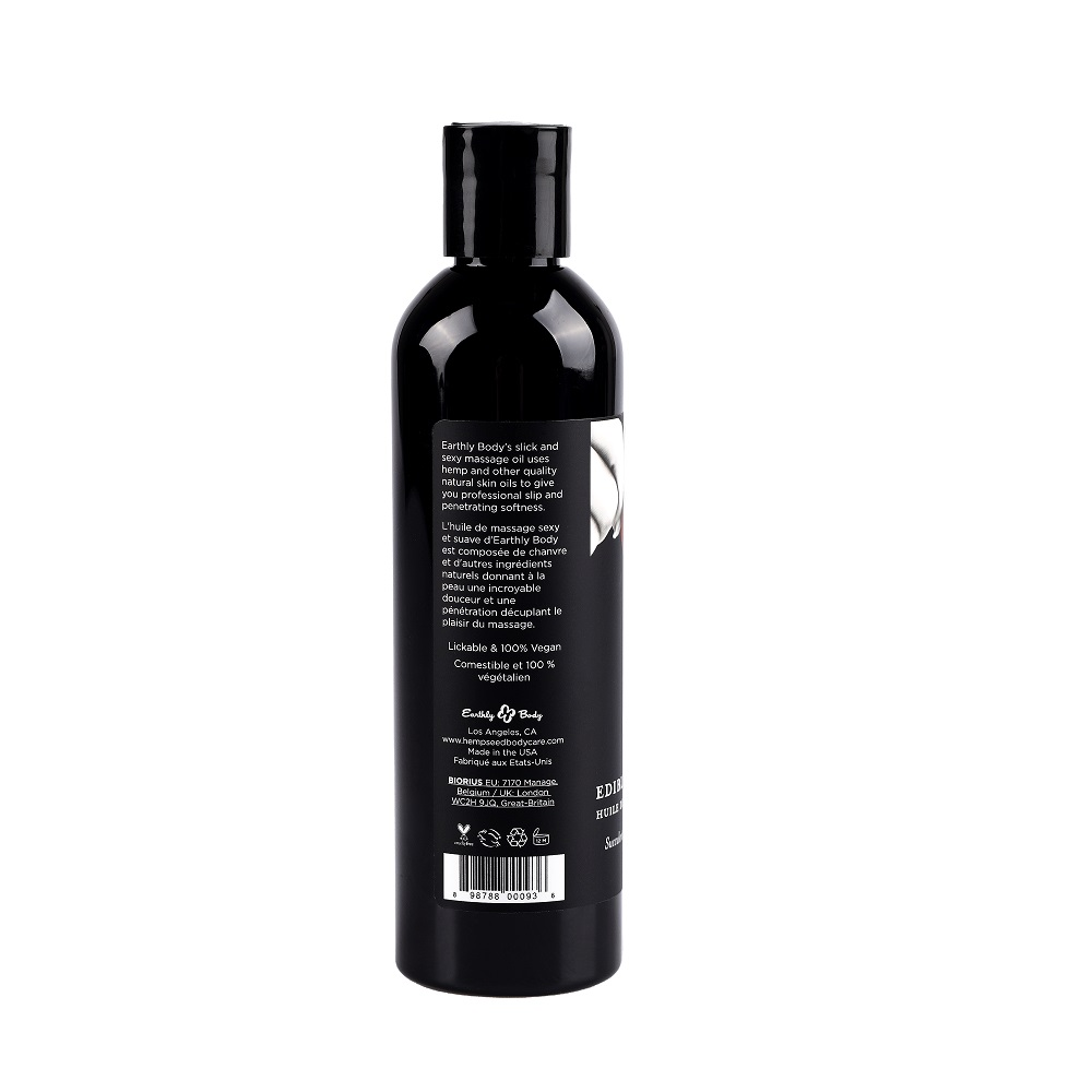 Earthly Body Edible Massage Oil - Vanilla