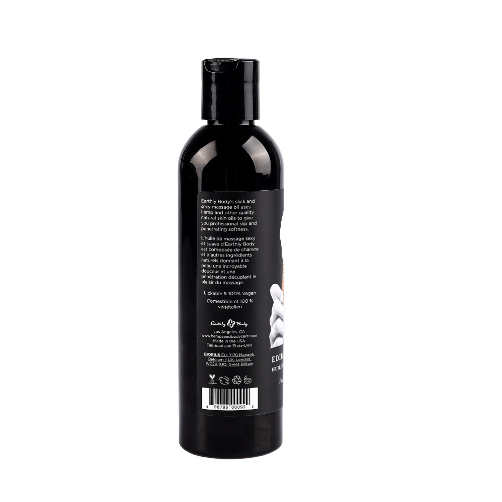 Earthly Body Edible Massage Oil - Vanilla