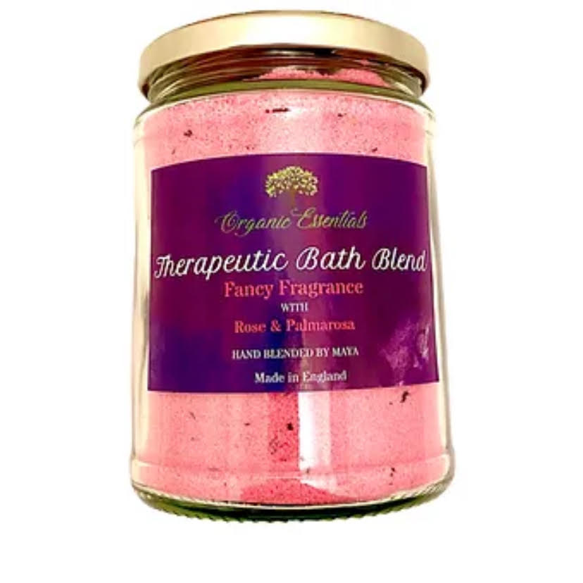 Luxury Bath Blend - Fancy Fragrance - Rose & Palmarosa