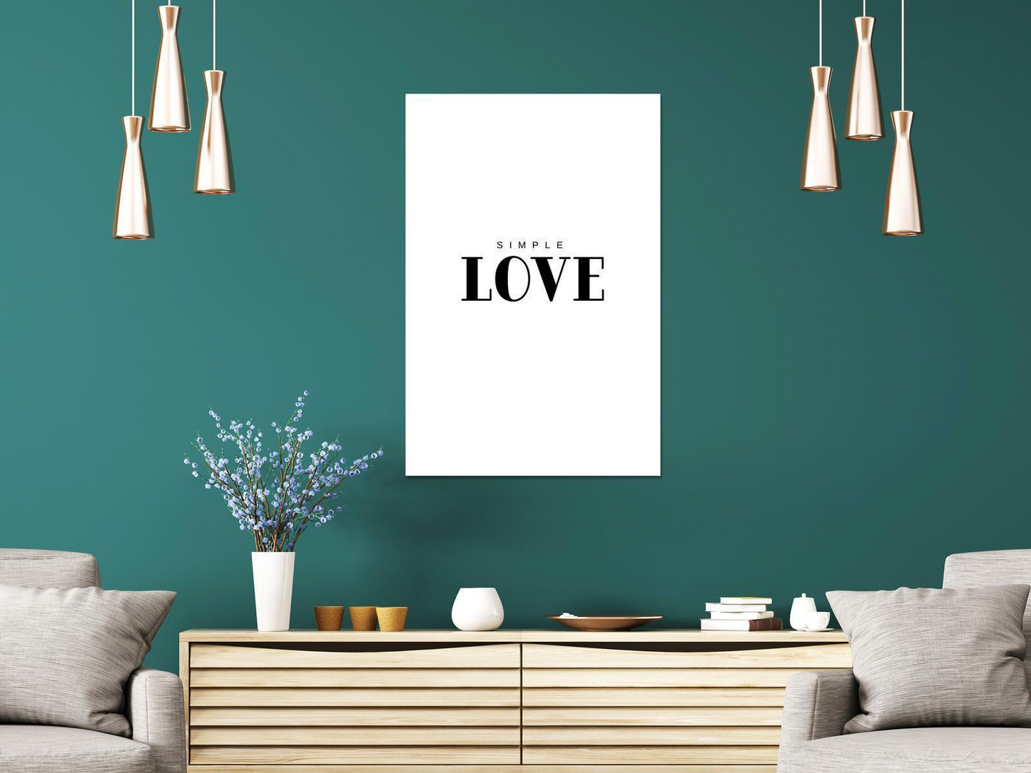 Quadro - Simple Love (1 Part) Vertical