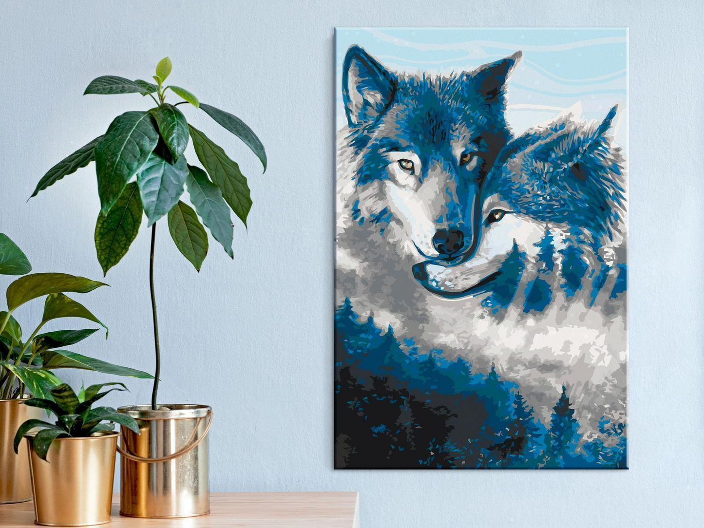 Quadro fai da te - Wolves in Love