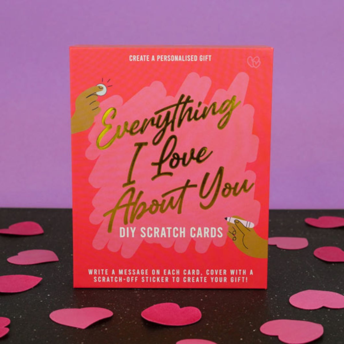 Everything I Love You - DIY Scratch Cards
