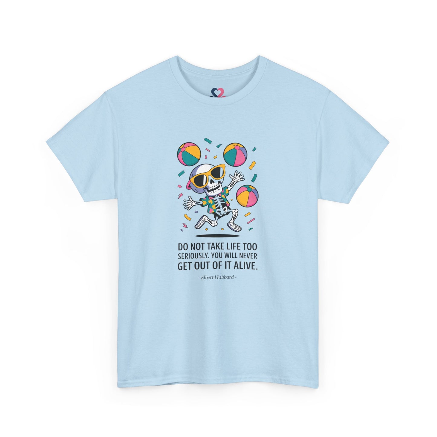 Unisex T-shirt, Famous Quote, Mindfulness, Wellbeing, model III