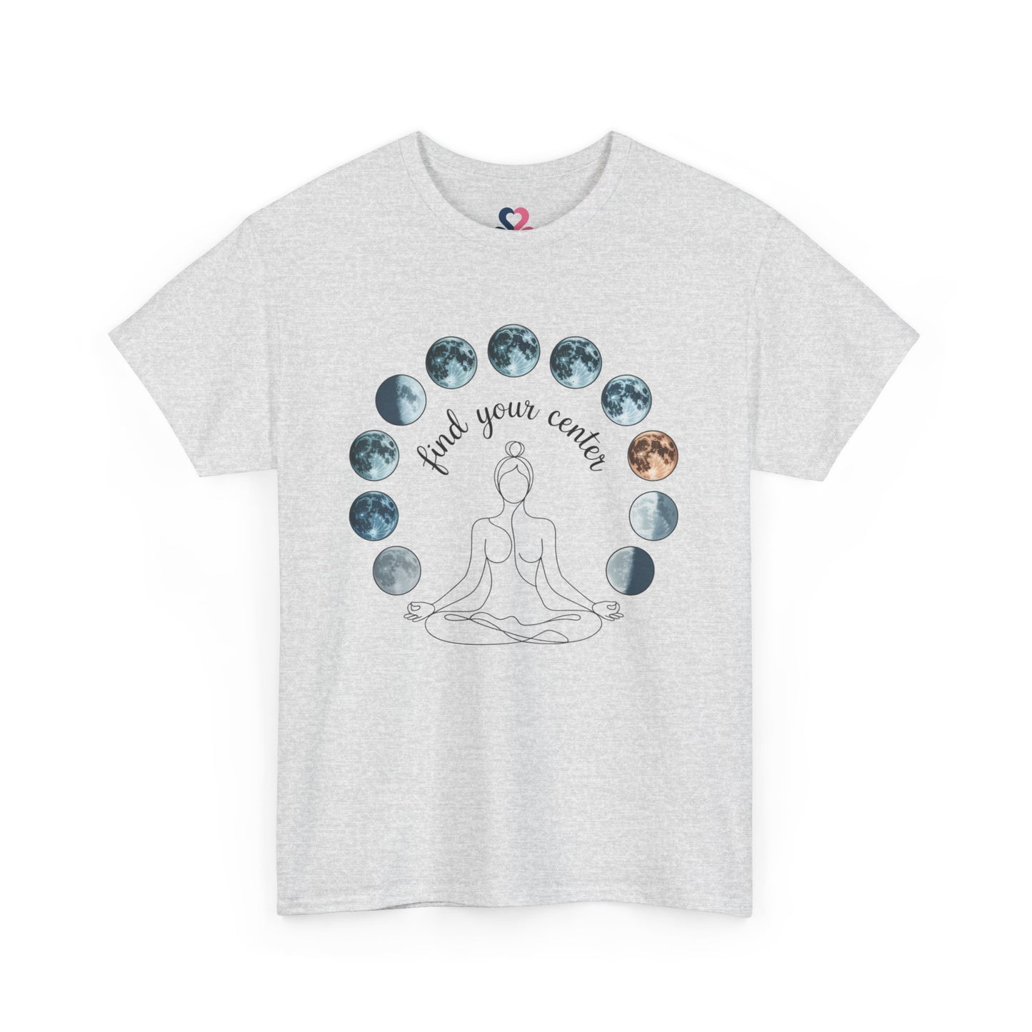 Unisex T-shirt, Yoga, Mindfulness, Find your center