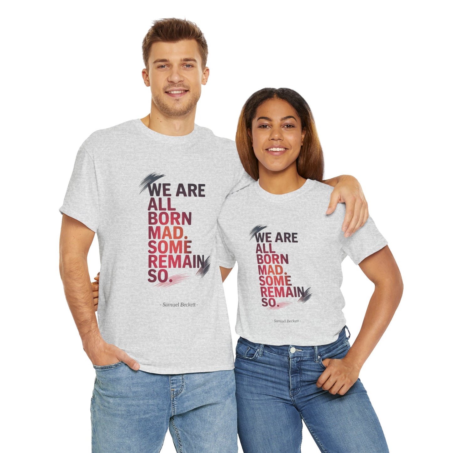 Unisex T-shirt, Famous Quote, Mindfulness, Wellbeing, model XVIX
