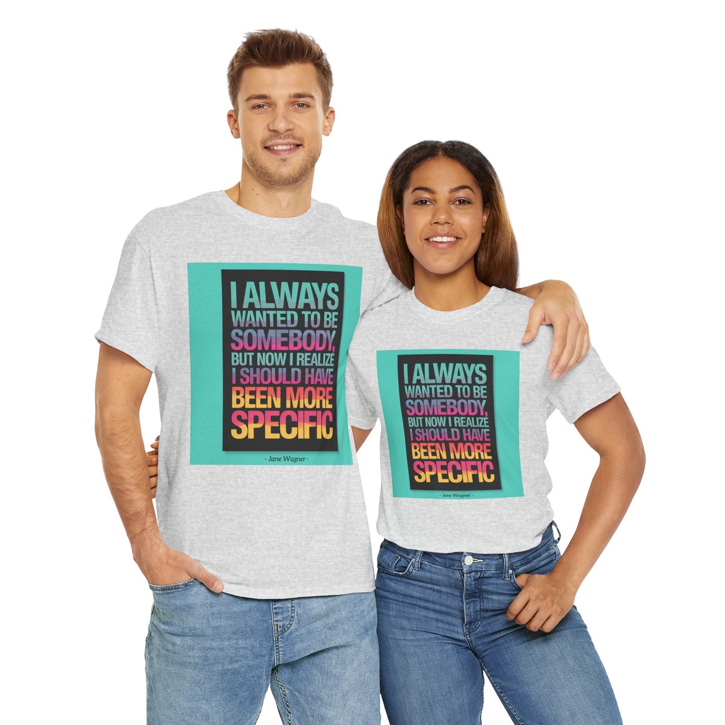 Unisex T-shirt, Famous Quote, Mindfulness, Wellbeing, model XI
